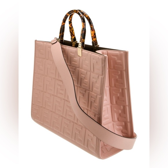 EUC Fendi Large Zucca FF Sunshine Shopper - Picture 2 of 6